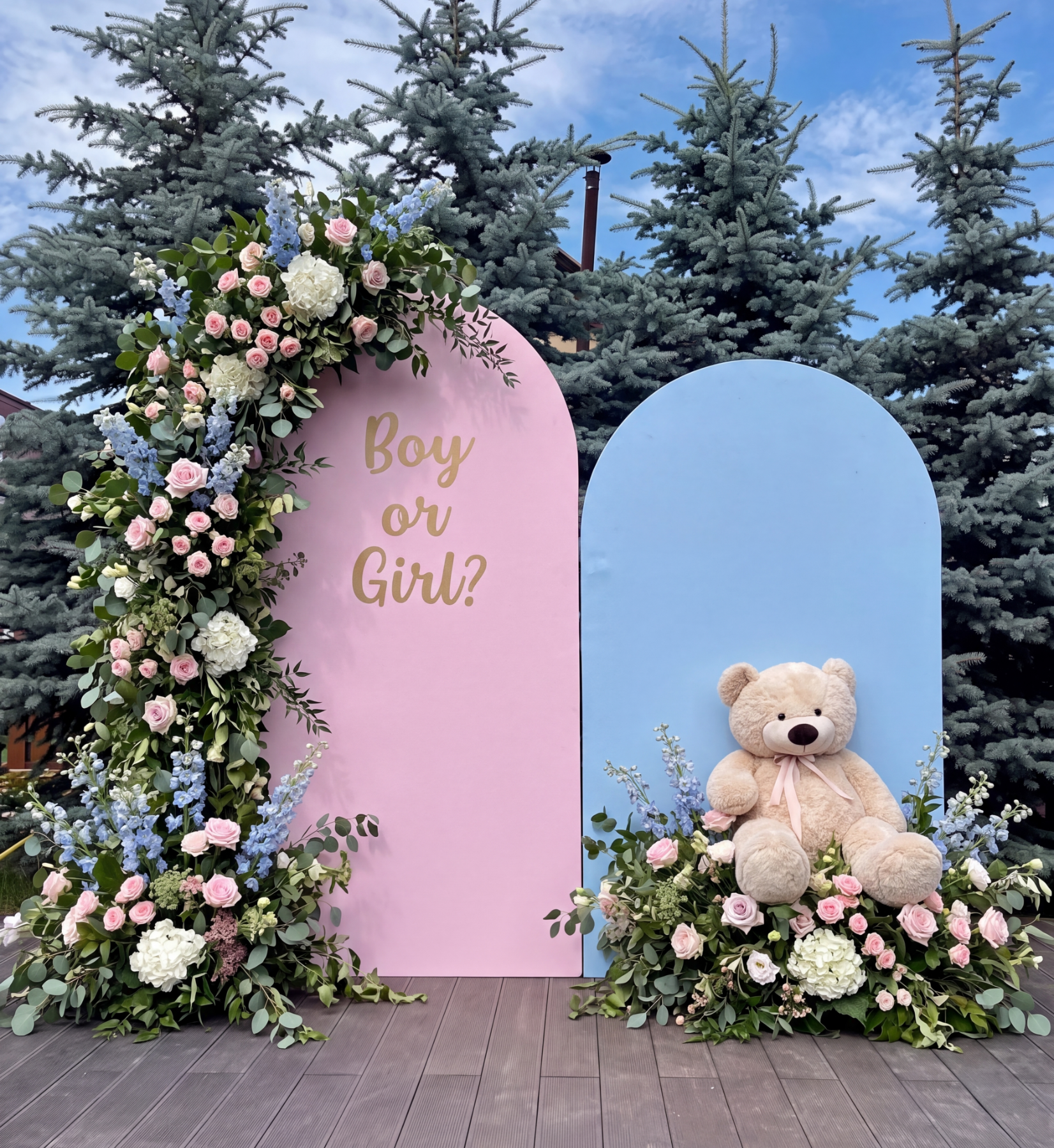 The Best Baby Reveal Florals