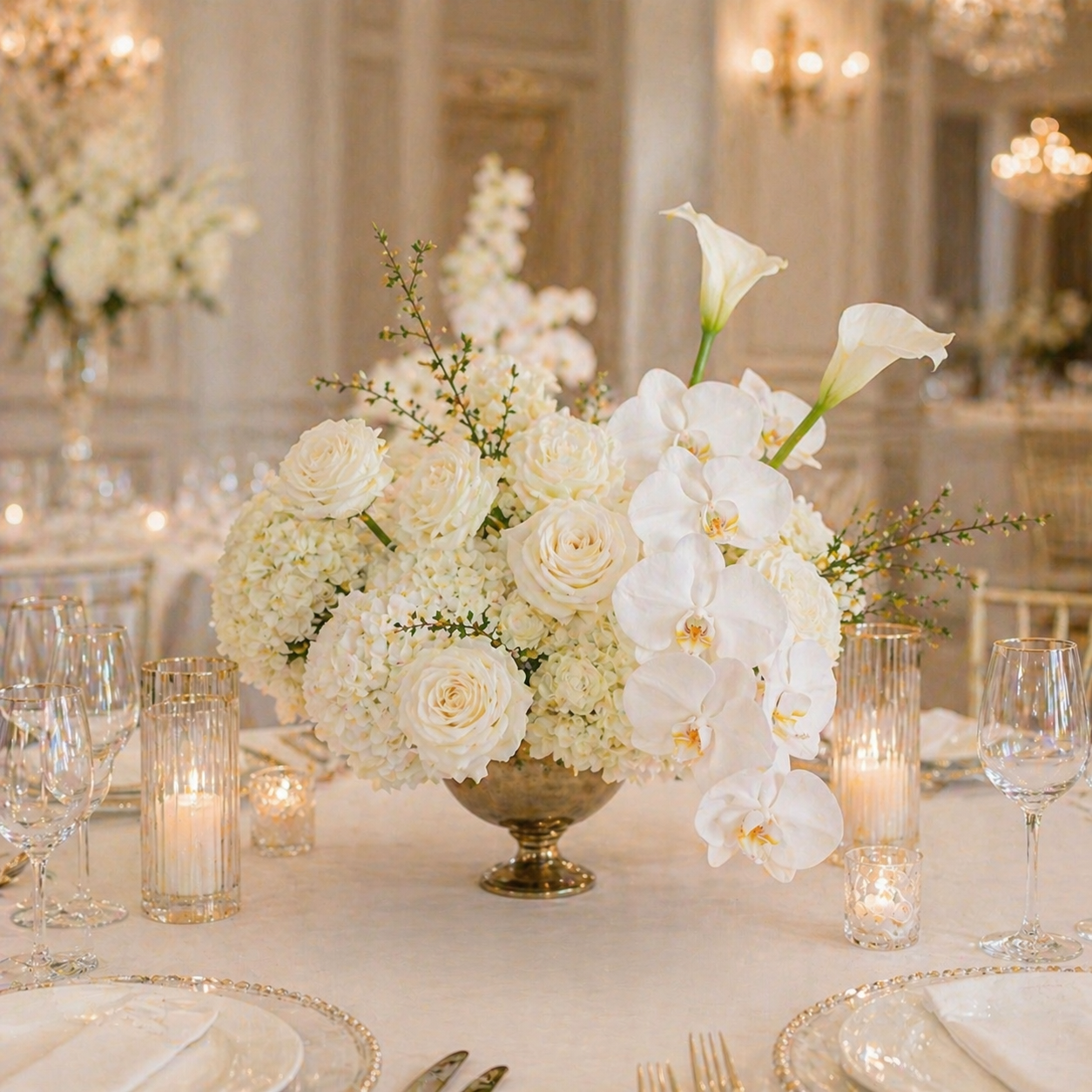 Modern Elegance Centerpiece