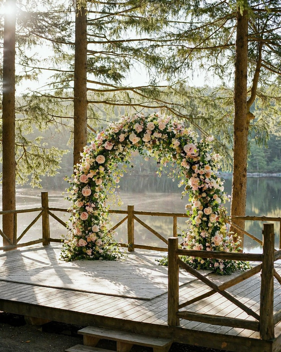 Garden Romance Floral Arch